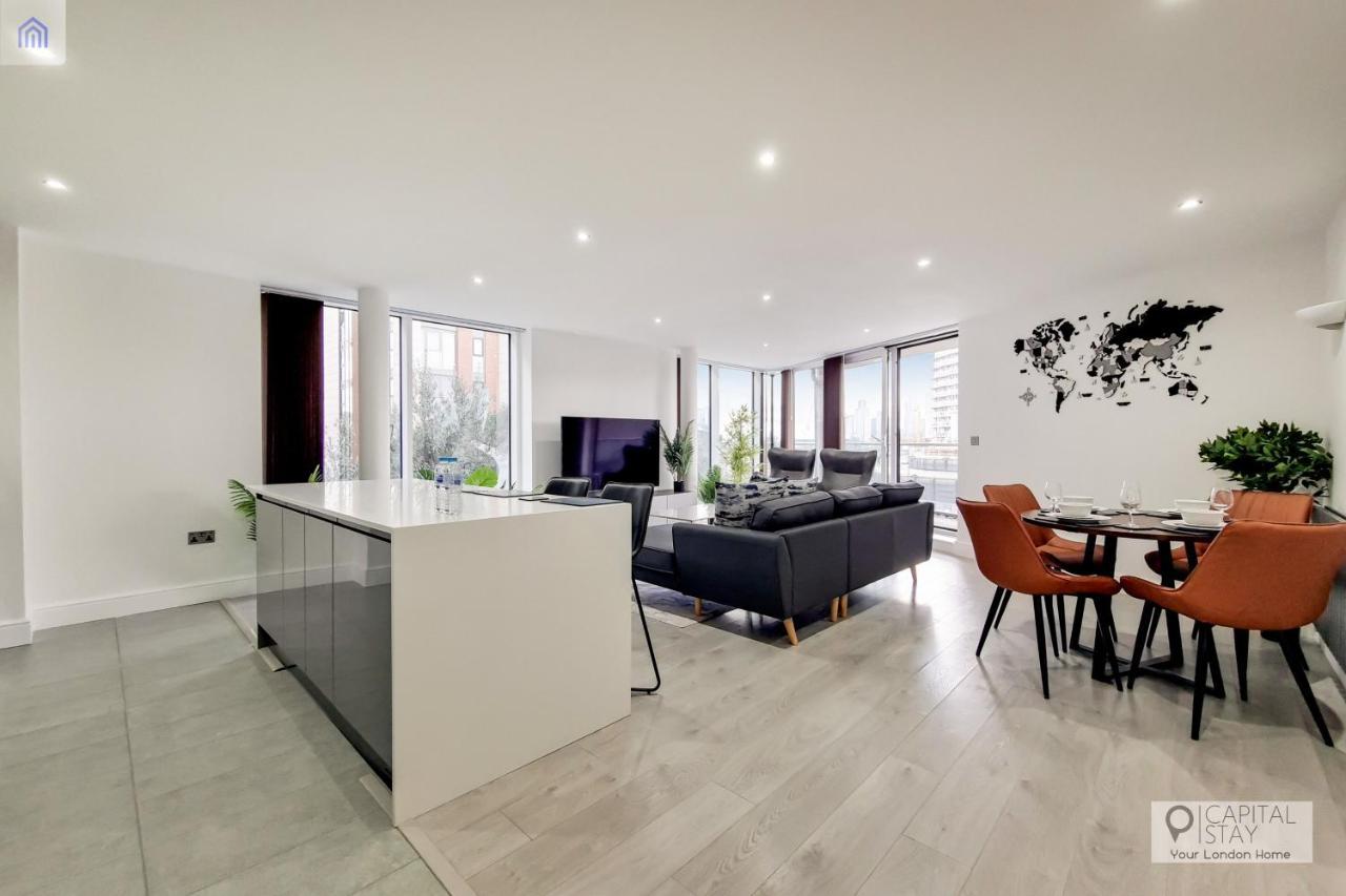 Free Parking - Stylish Three Bedroom Apartment By London Excel Exterior photo
